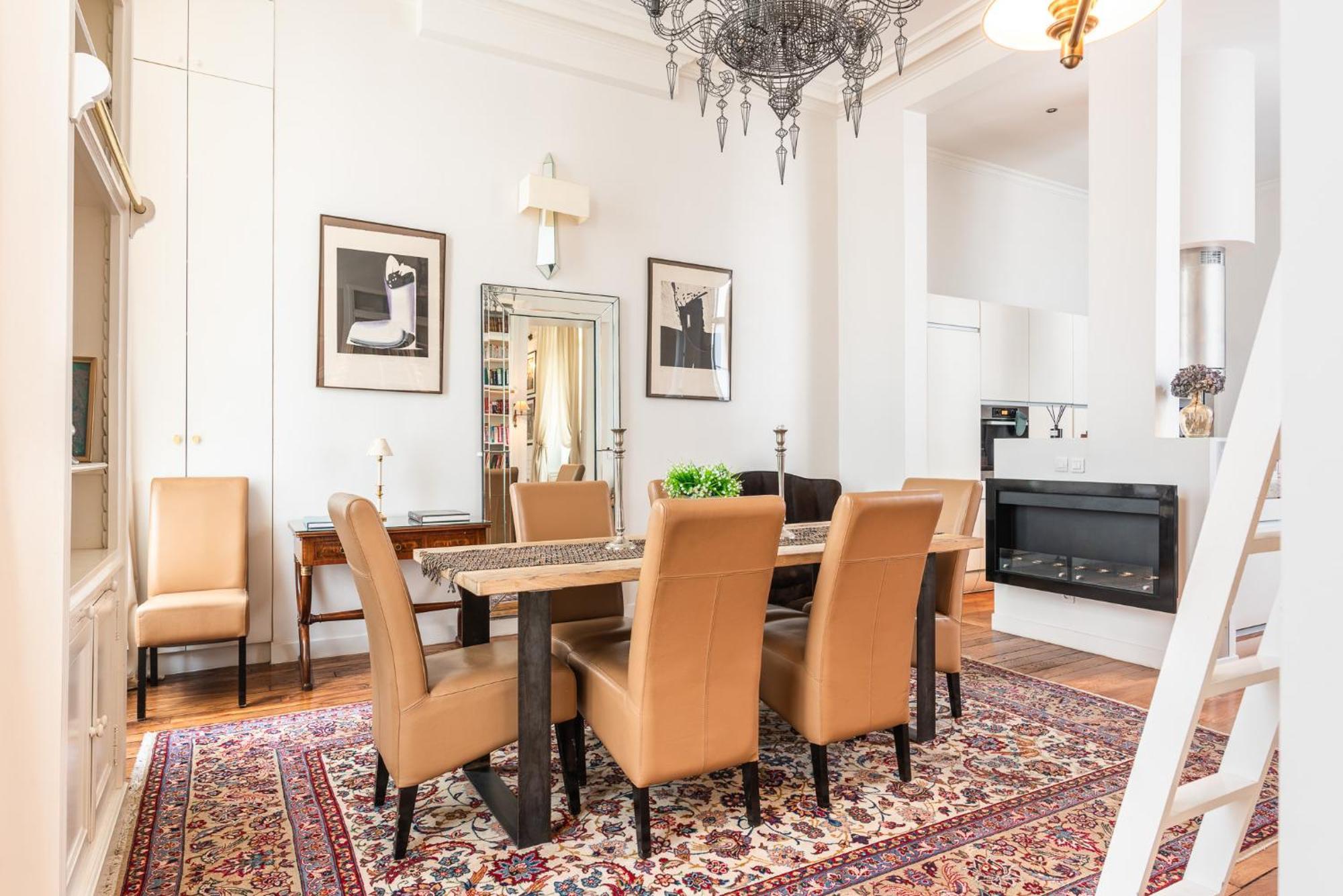 Luxury Typical Parisian Flat - 5 Min From Louvre Appartamento
