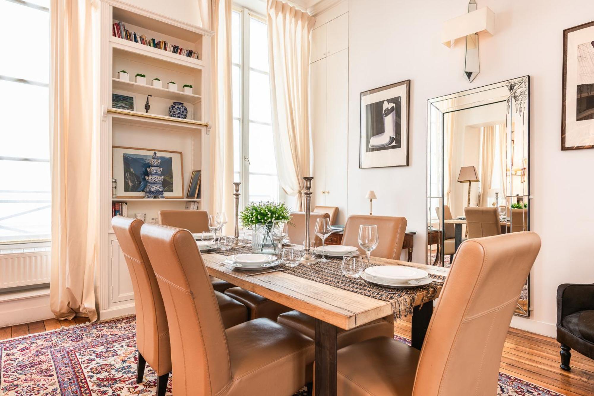 Luxury Typical Parisian Flat - 5 Min From Louvre * Parigi