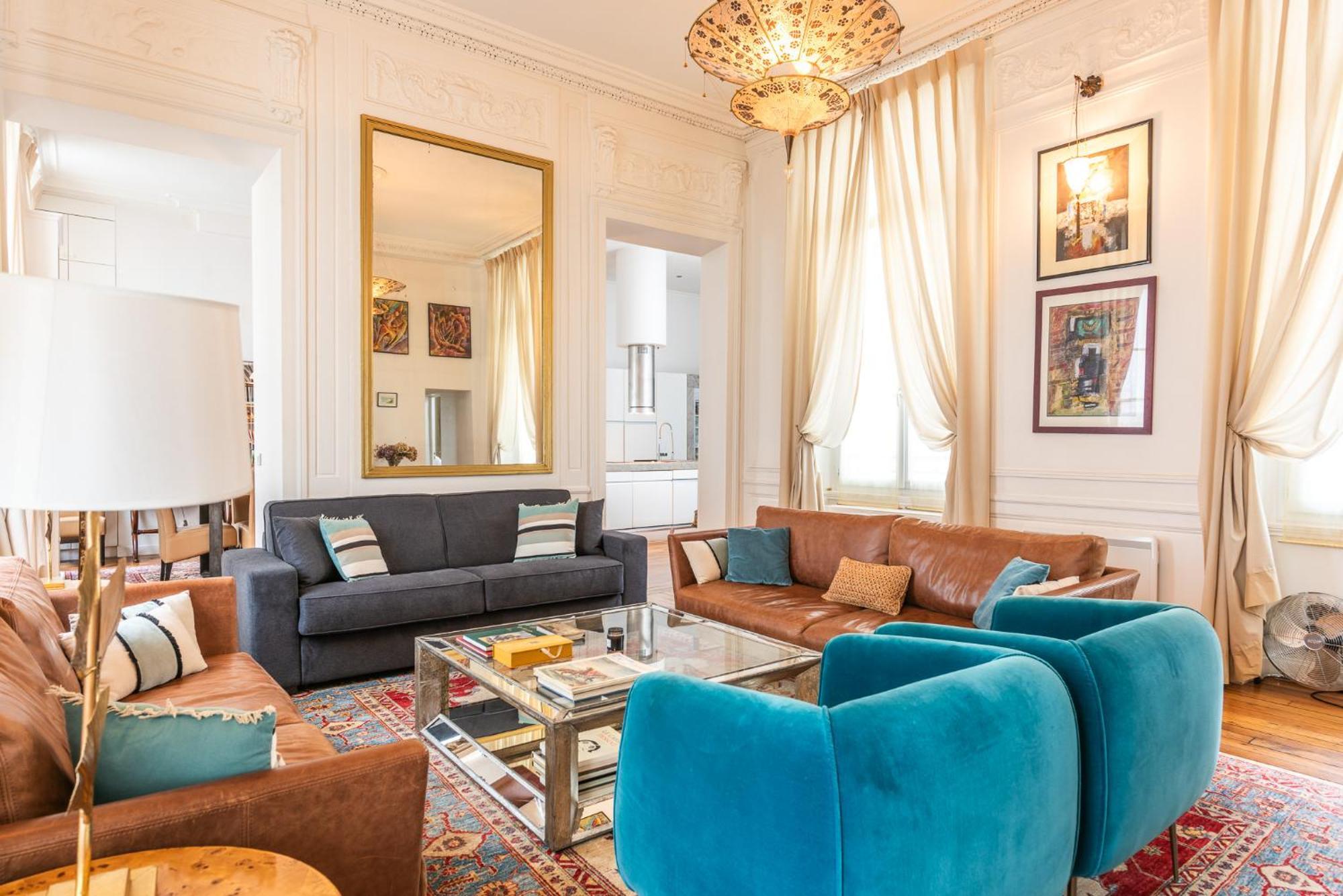 Luxury Typical Parisian Flat - 5 Min From Louvre Parigi